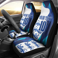 Custom England Football 2024 Go Champion Car Seat Cover - Wonder Print Shop