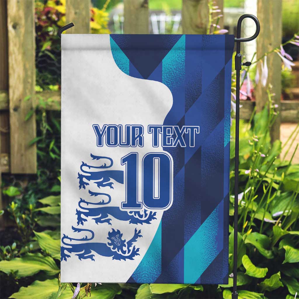 Custom England Football 2024 Go Champion Garden Flag - Wonder Print Shop