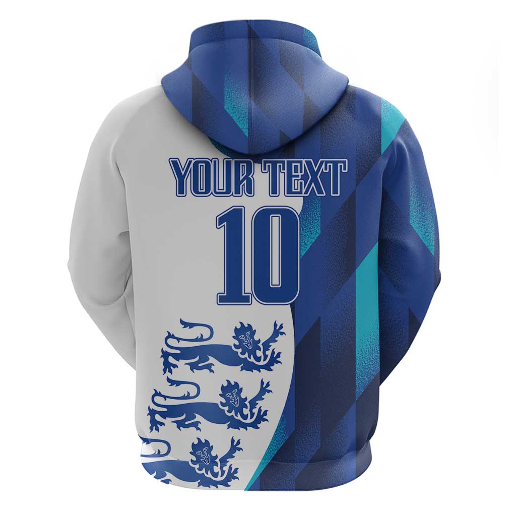 Custom England Football 2024 Go Champion Hoodie - Wonder Print Shop