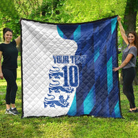 Custom England Football 2024 Go Champion Quilt - Wonder Print Shop