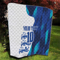 Custom England Football 2024 Go Champion Quilt - Wonder Print Shop