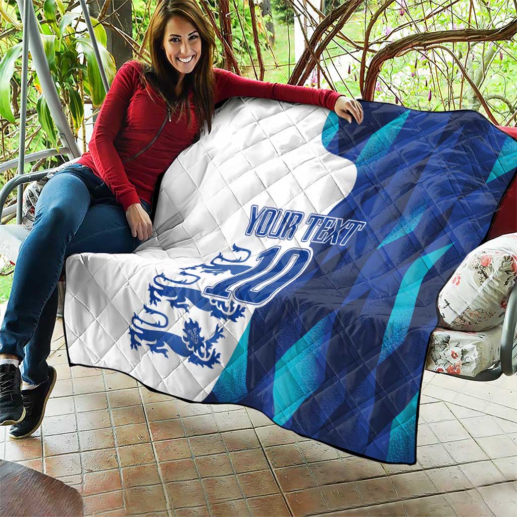 Custom England Football 2024 Go Champion Quilt - Wonder Print Shop