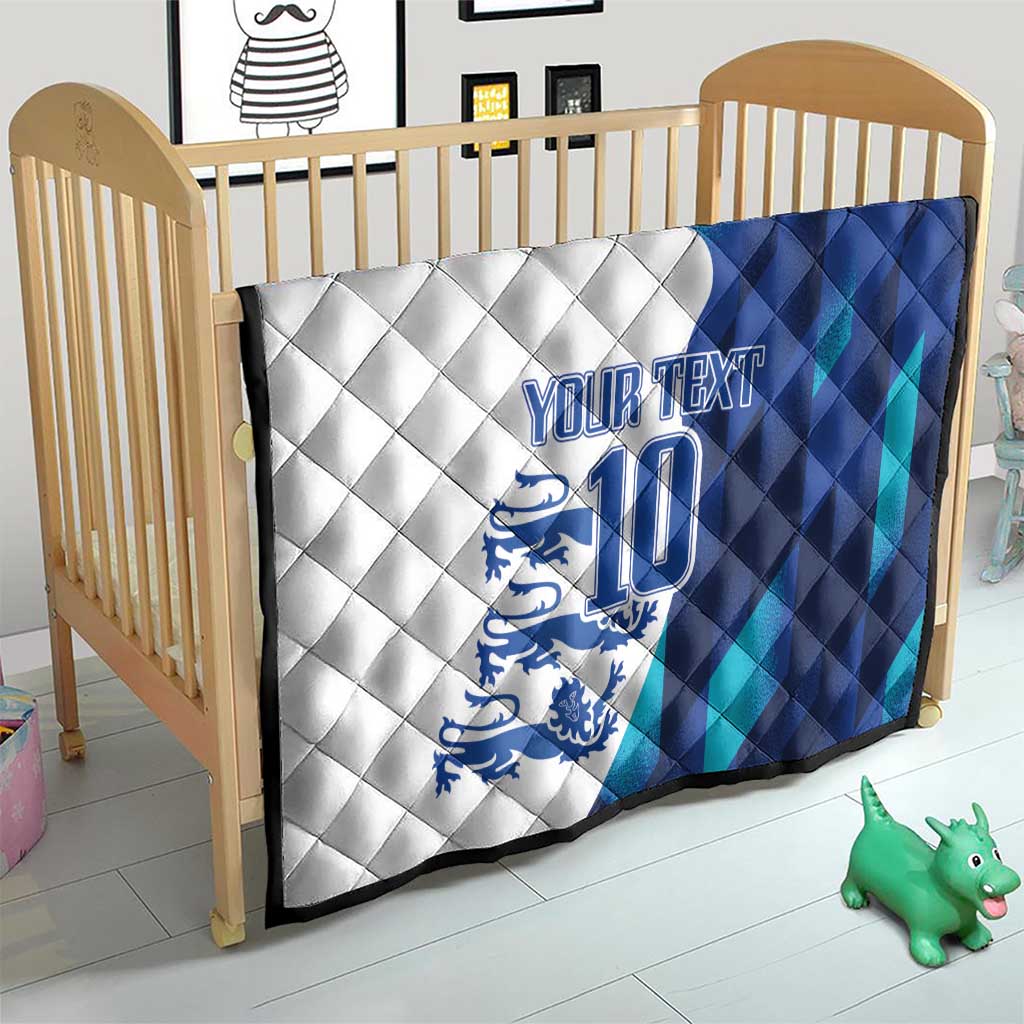 Custom England Football 2024 Go Champion Quilt - Wonder Print Shop