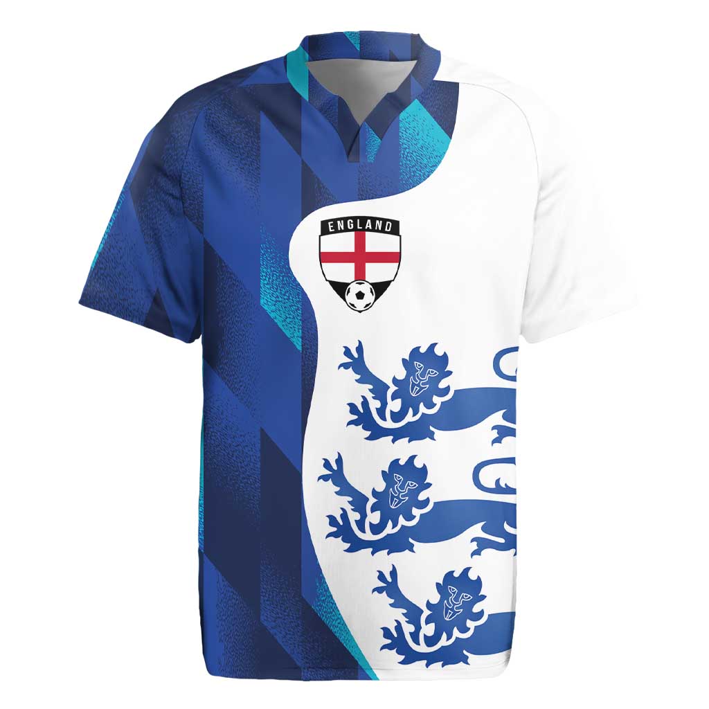 Custom England Football 2024 Go Champion Rugby Jersey - Wonder Print Shop