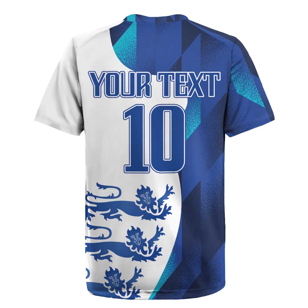 Custom England Football 2024 Go Champion Rugby Jersey - Wonder Print Shop