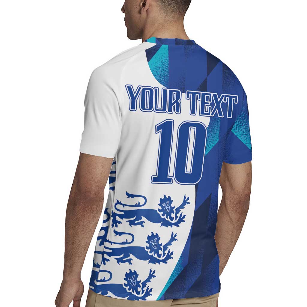 Custom England Football 2024 Go Champion Rugby Jersey - Wonder Print Shop