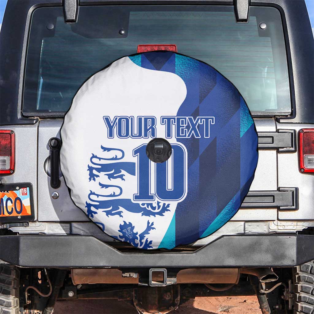 Custom England Football 2024 Go Champion Spare Tire Cover - Wonder Print Shop