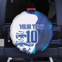 Custom England Football 2024 Go Champion Spare Tire Cover - Wonder Print Shop