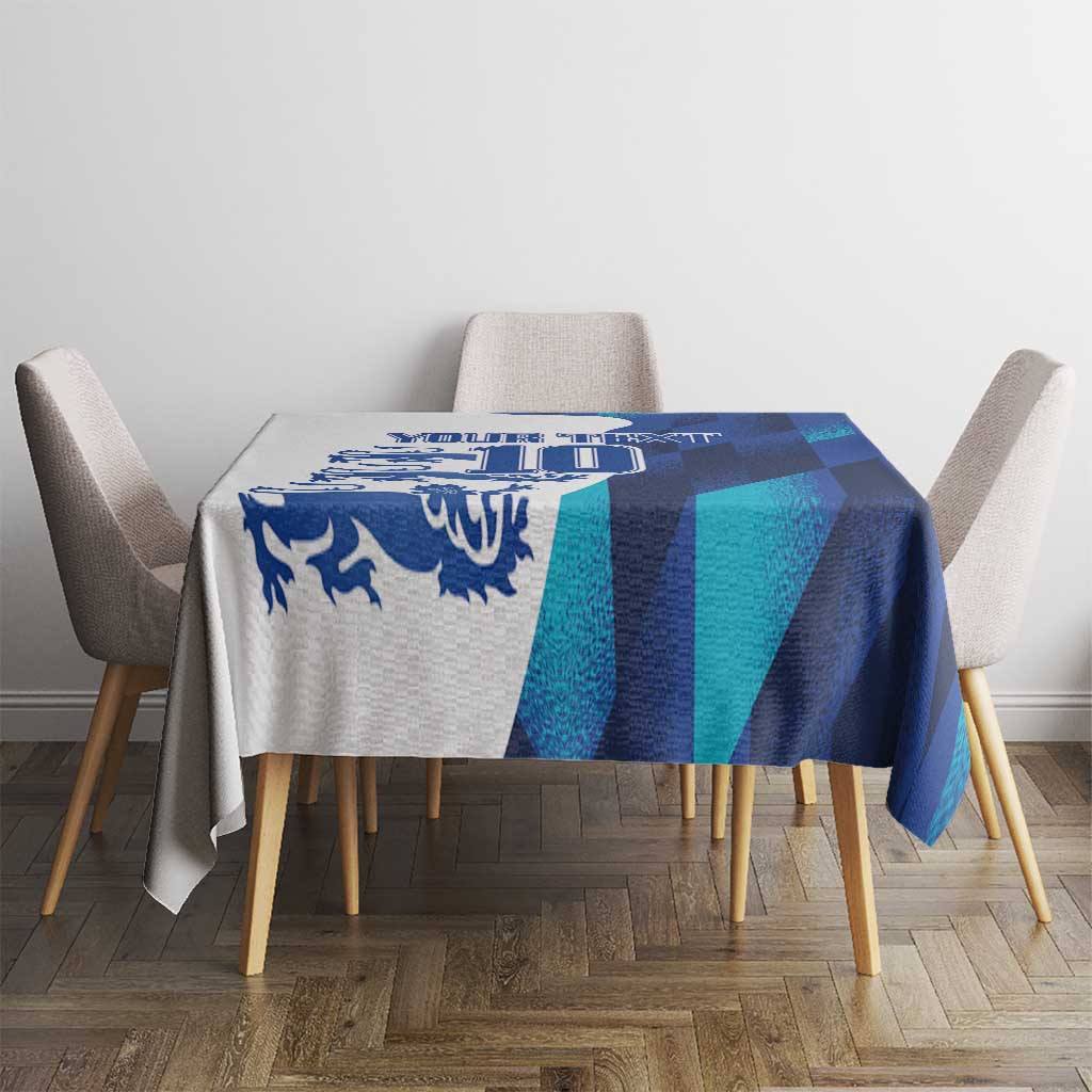 Custom England Football 2024 Go Champion Tablecloth - Wonder Print Shop