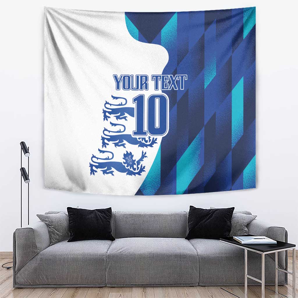 Custom England Football 2024 Go Champion Tapestry - Wonder Print Shop