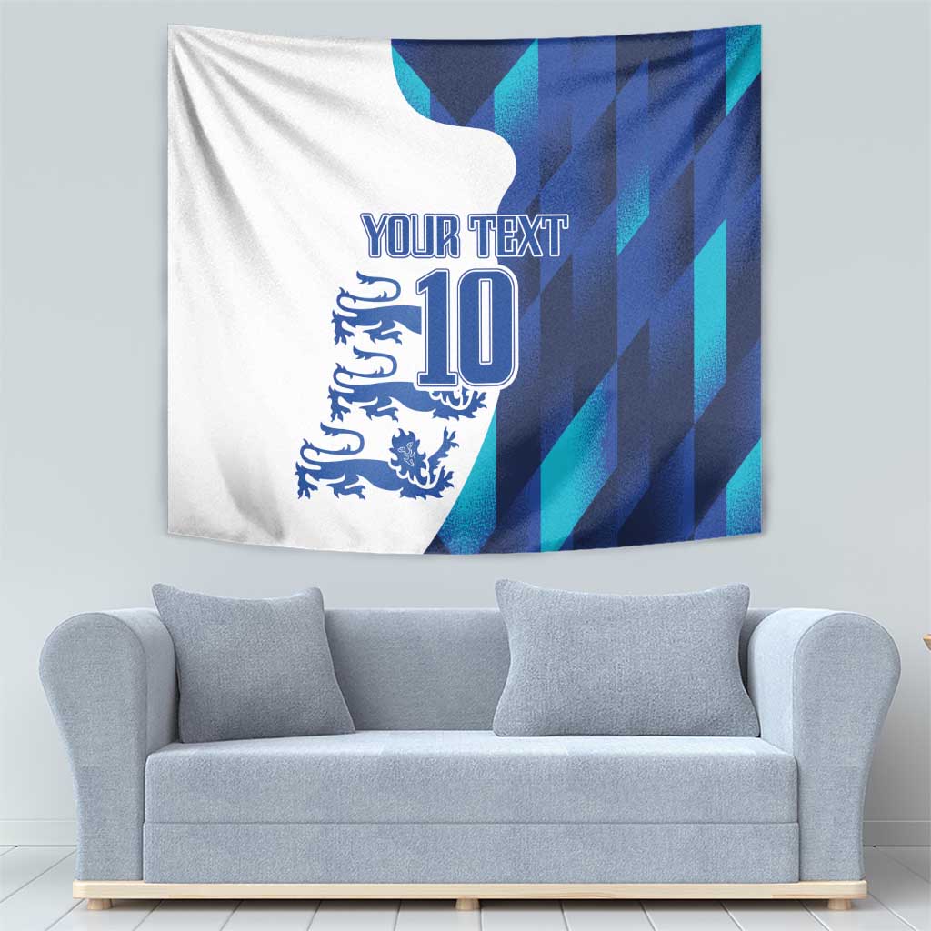 Custom England Football 2024 Go Champion Tapestry - Wonder Print Shop