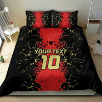 Custom Albania Football 2024 Go Champion Bedding Set - Wonder Print Shop