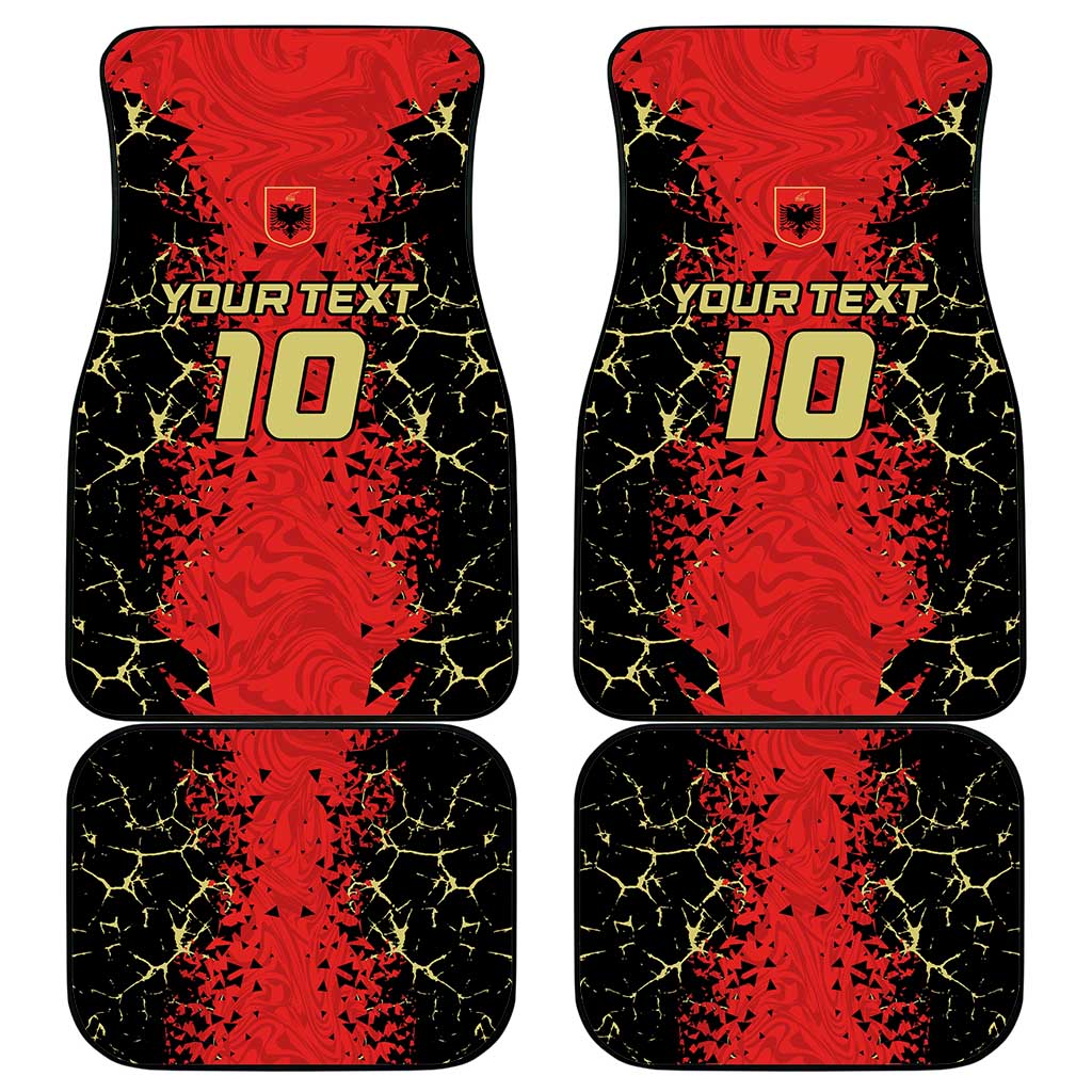 Custom Albania Football 2024 Go Champion Car Mats - Wonder Print Shop