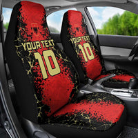 Custom Albania Football 2024 Go Champion Car Seat Cover - Wonder Print Shop