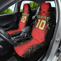 Custom Albania Football 2024 Go Champion Car Seat Cover - Wonder Print Shop