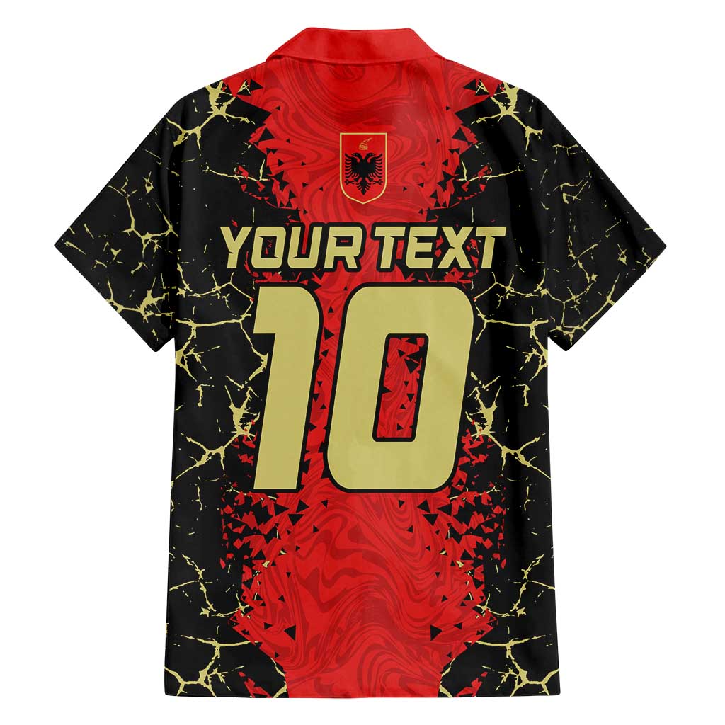 Custom Albania Football 2024 Go Champion Family Matching Tank Maxi Dress and Hawaiian Shirt - Wonder Print Shop