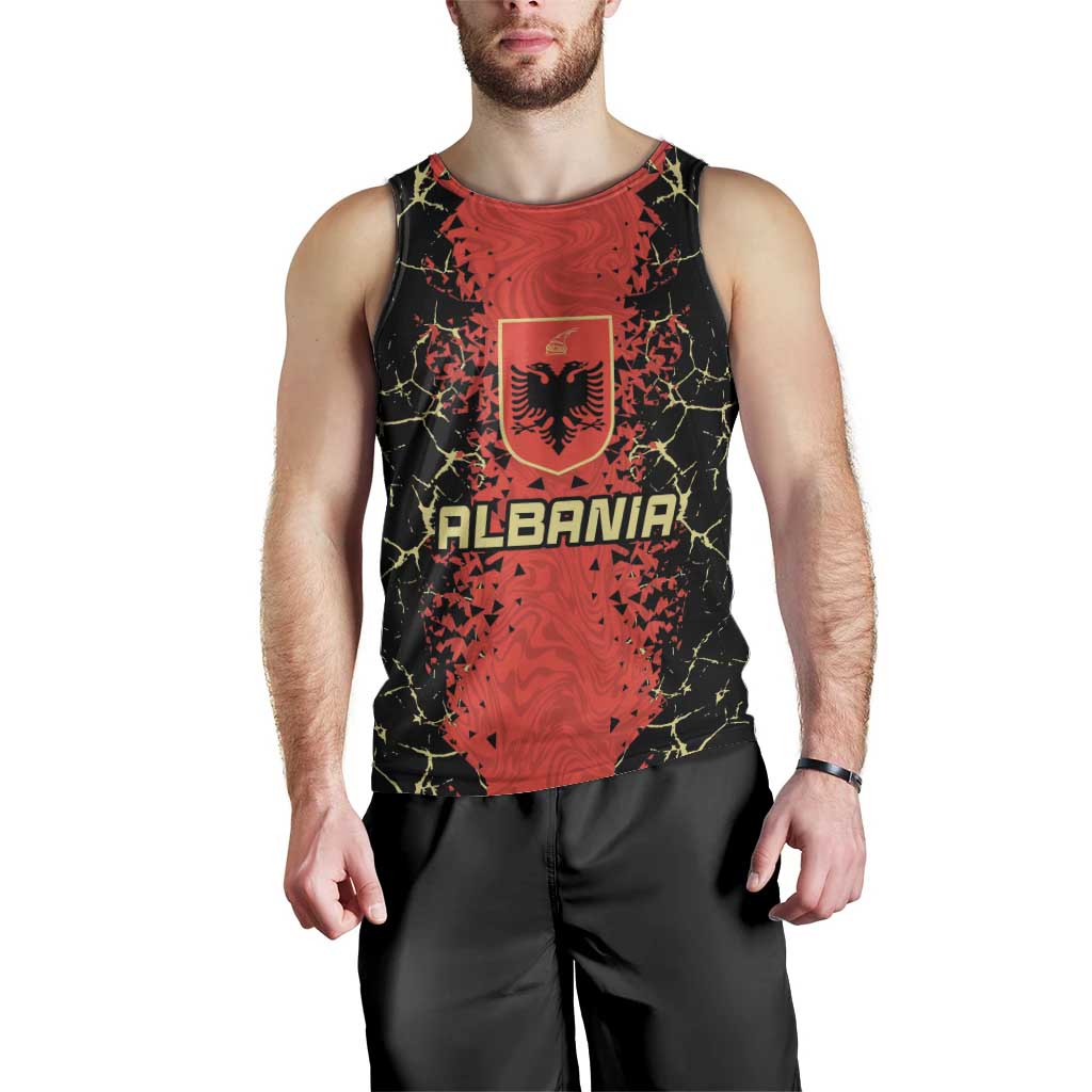 Custom Albania Football 2024 Go Champion Men Tank Top - Wonder Print Shop
