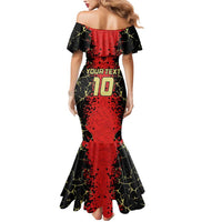 Custom Albania Football 2024 Go Champion Mermaid Dress - Wonder Print Shop