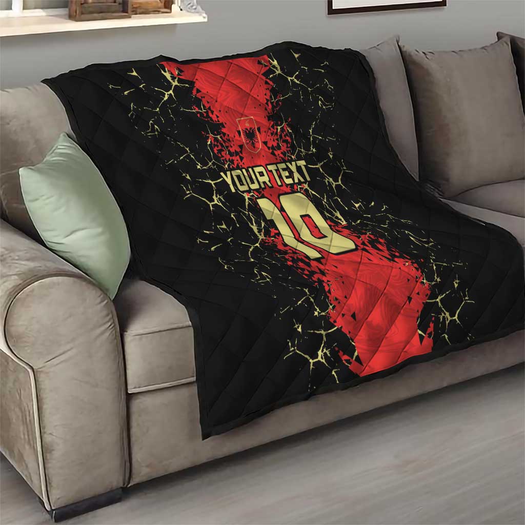 Custom Albania Football 2024 Go Champion Quilt - Wonder Print Shop