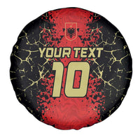 Custom Albania Football 2024 Go Champion Spare Tire Cover - Wonder Print Shop