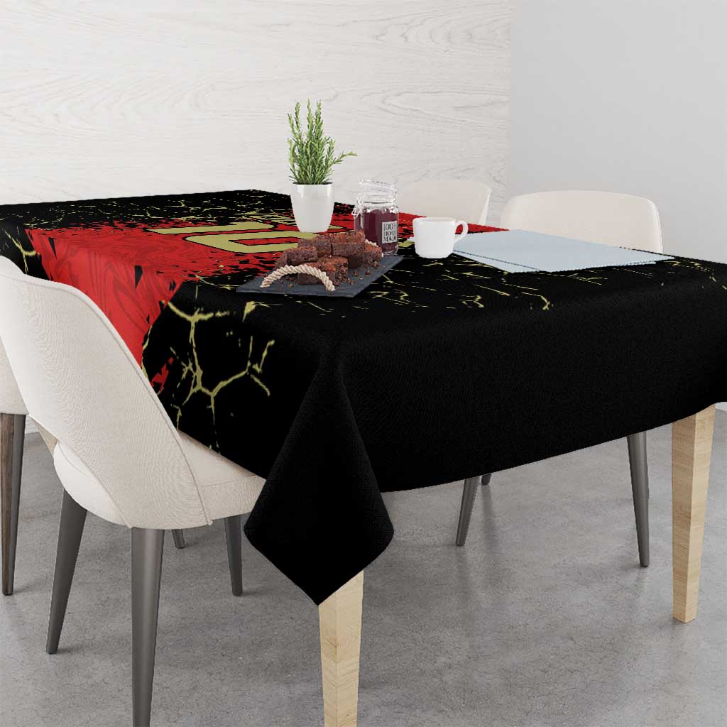 Custom Albania Football 2024 Go Champion Tablecloth - Wonder Print Shop