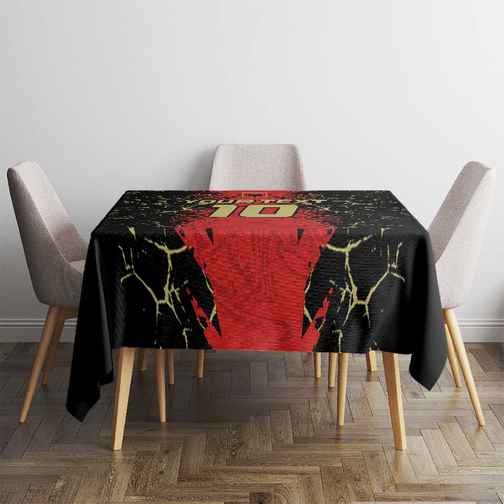 Custom Albania Football 2024 Go Champion Tablecloth - Wonder Print Shop