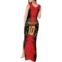 Custom Albania Football 2024 Go Champion Tank Maxi Dress - Wonder Print Shop