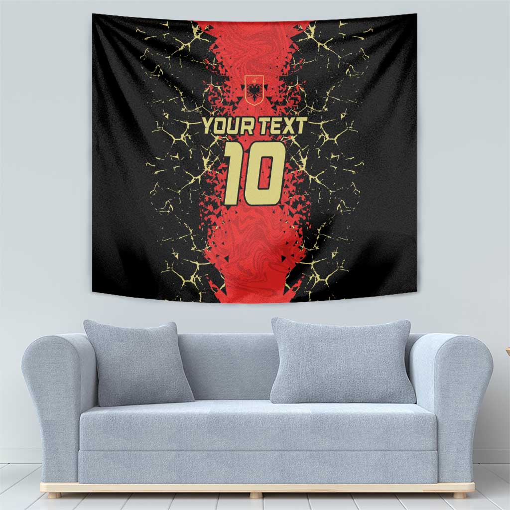 Custom Albania Football 2024 Go Champion Tapestry - Wonder Print Shop