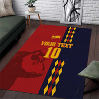 Custom Spain Football 2024 Go Champion Area Rug - Wonder Print Shop