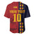 Custom Spain Football 2024 Go Champion Baseball Jersey - Wonder Print Shop