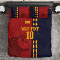 Custom Spain Football 2024 Go Champion Bedding Set - Wonder Print Shop