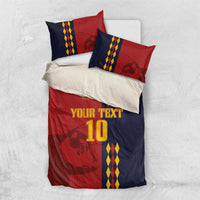 Custom Spain Football 2024 Go Champion Bedding Set - Wonder Print Shop