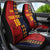 Custom Spain Football 2024 Go Champion Car Seat Cover - Wonder Print Shop