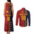 Custom Spain Football 2024 Go Champion Couples Matching Tank Maxi Dress and Long Sleeve Button Shirt - Wonder Print Shop