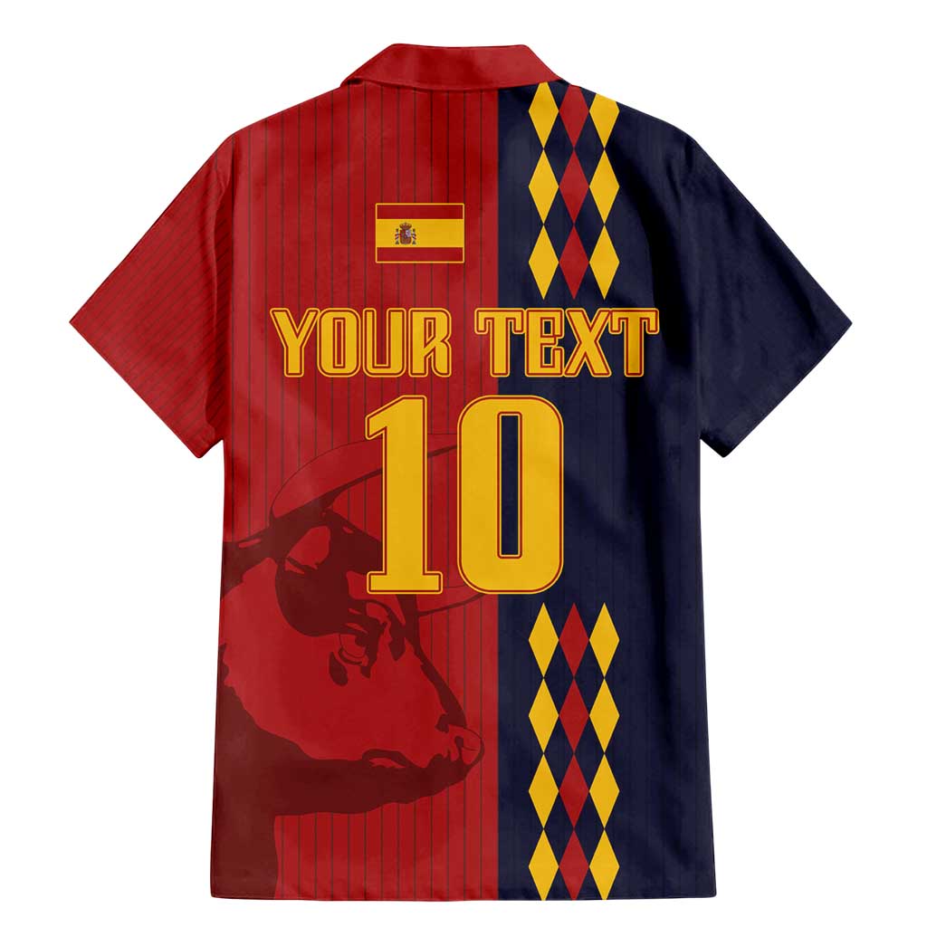 Custom Spain Football 2024 Go Champion Family Matching Mermaid Dress and Hawaiian Shirt - Wonder Print Shop