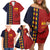 Custom Spain Football 2024 Go Champion Family Matching Off Shoulder Short Dress and Hawaiian Shirt - Wonder Print Shop