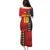 Custom Spain Football 2024 Go Champion Family Matching Puletasi and Hawaiian Shirt - Wonder Print Shop