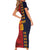 Custom Spain Football 2024 Go Champion Family Matching Short Sleeve Bodycon Dress and Hawaiian Shirt - Wonder Print Shop