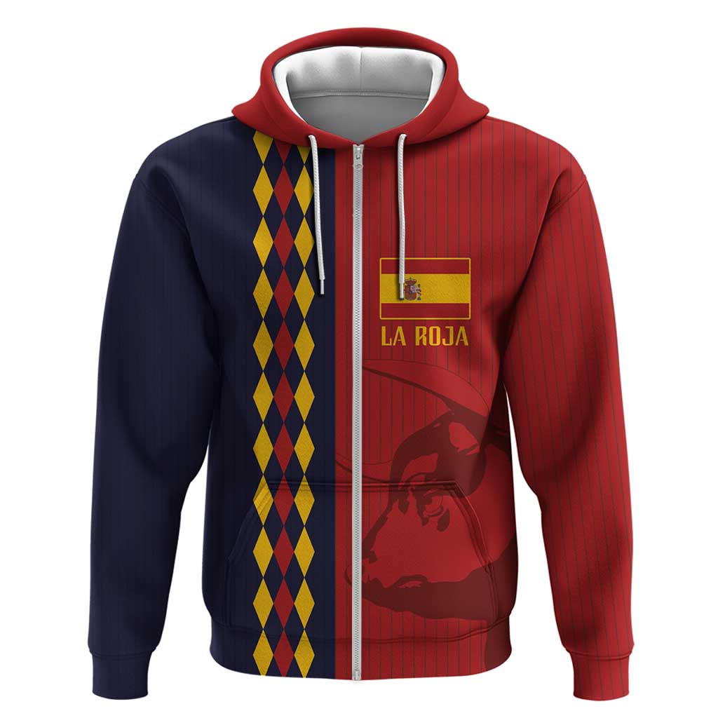 Custom Spain Football 2024 Go Champion Hoodie - Wonder Print Shop