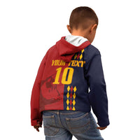 Custom Spain Football 2024 Go Champion Kid Hoodie - Wonder Print Shop