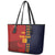 Custom Spain Football 2024 Go Champion Leather Tote Bag - Wonder Print Shop