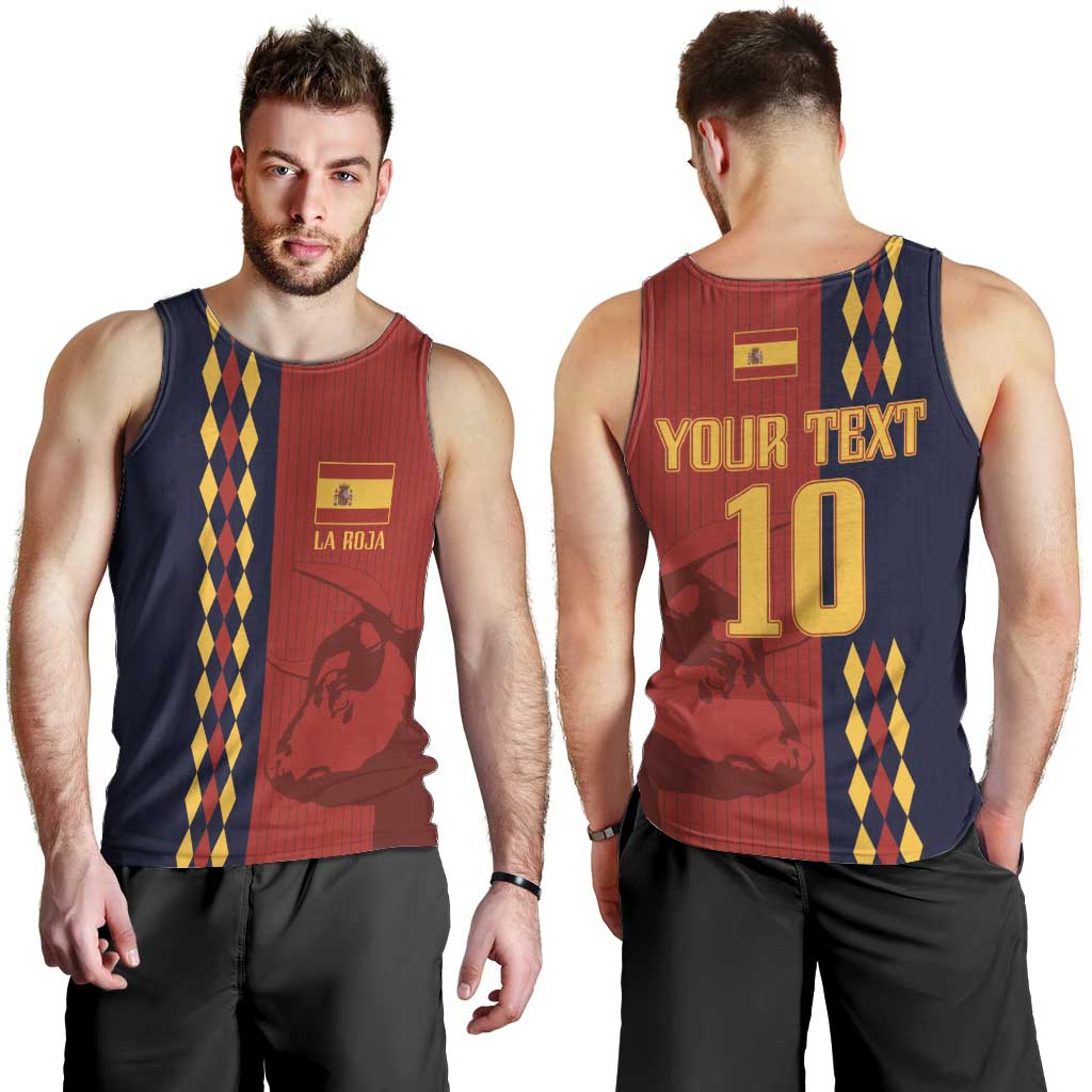 Custom Spain Football 2024 Go Champion Men Tank Top - Wonder Print Shop