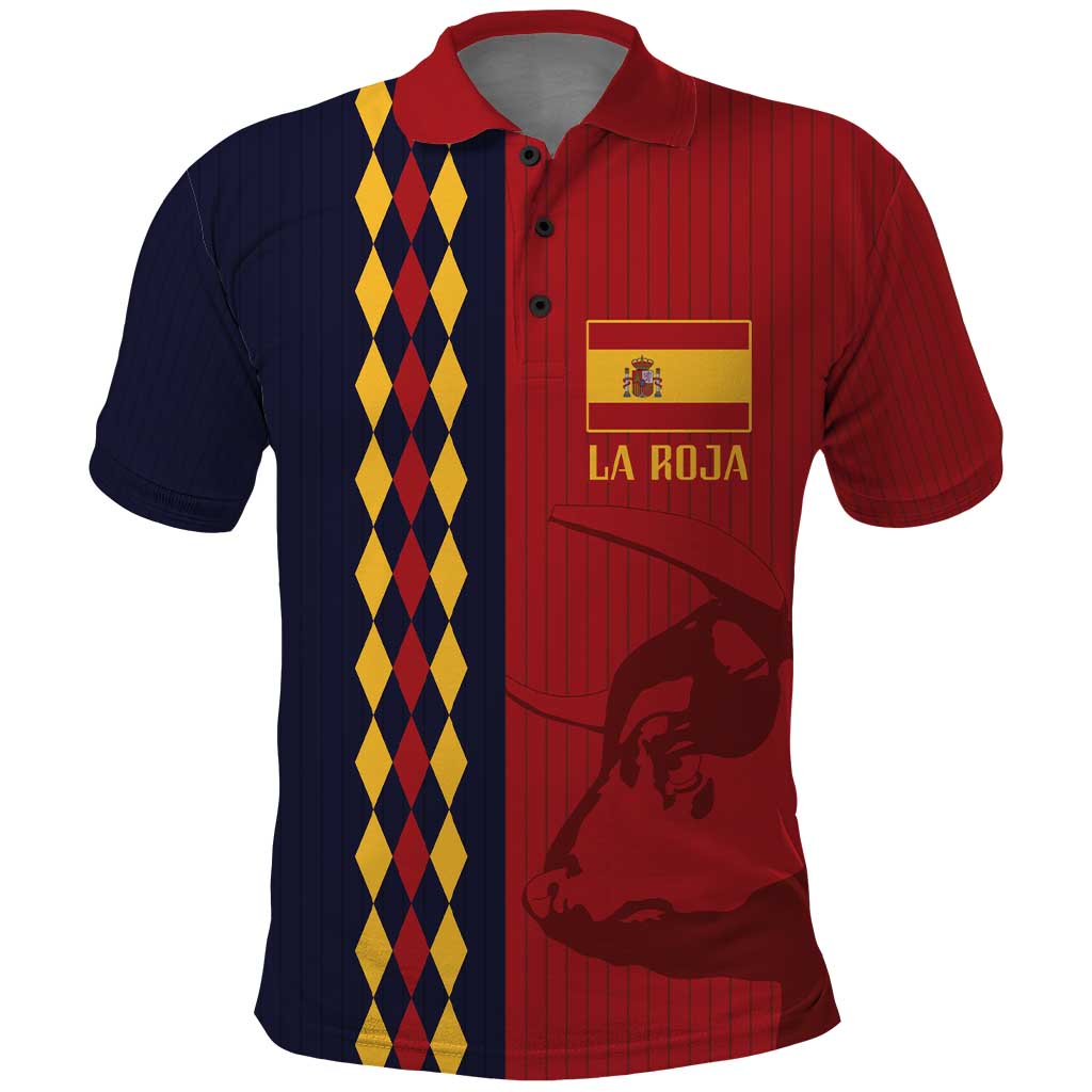 Custom Spain Football 2024 Go Champion Polo Shirt - Wonder Print Shop