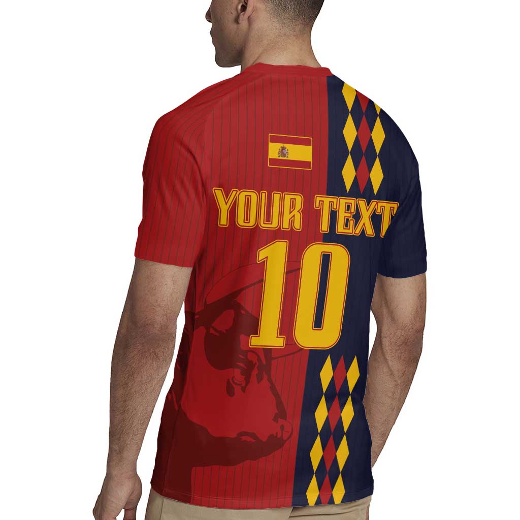 Custom Spain Football 2024 Go Champion Rugby Jersey - Wonder Print Shop