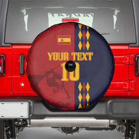 Custom Spain Football 2024 Go Champion Spare Tire Cover - Wonder Print Shop