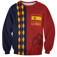 Custom Spain Football 2024 Go Champion Sweatshirt - Wonder Print Shop