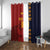 Custom Spain Football 2024 Go Champion Window Curtain - Wonder Print Shop