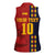Custom Spain Football 2024 Go Champion Women Sleeveless Polo Shirt - Wonder Print Shop