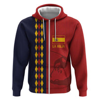 Custom Spain Football 2024 Go Champion Zip Hoodie - Wonder Print Shop