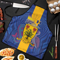 Barbados Emancipation Day Apron Coat of Arms and Map National Flag Style - Wonder Print Shop